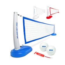 GoSports Splash Net PRO Pool Volleyball Net - Red, White, or Blue - Includes ...