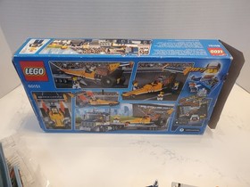 lego USED CITY SET 60151 DRAGSTER TRANSPORTER