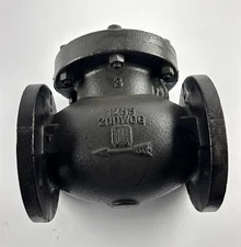 MILVACO 2974-M 3” Flanged Cast Iron Swing Check Valve 125S 200WOG thumbnail 1