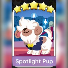 1x Spotlight Pup ⭐⭐⭐⭐⭐ Set 24 :- Mono_Poly_Go Stickers :- Best Service 