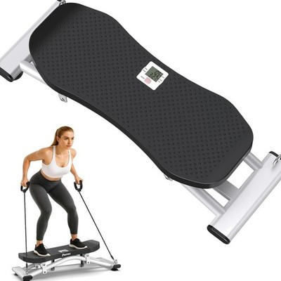 Balance Board Ski-Simulator,Wackelbrett mit Widerstandsbändern,Balance Board ...