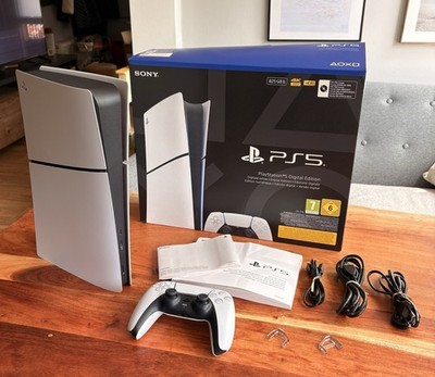 Sony PS5 Slim Digital Edition / OVP / Rechnung 12/25