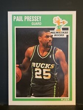 1989-90 Fleer #89 Paul Pressey BUCKS