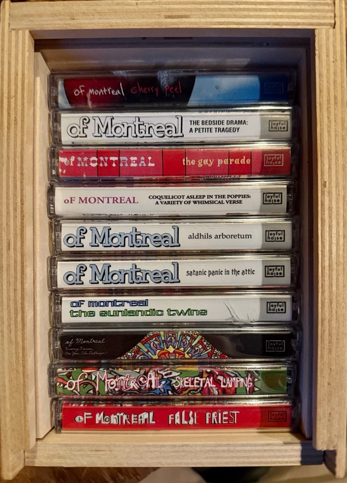 OF MONTREAL Cassette Box Set 10 Albums Limited Edition Joyful Noise 2011 RARE - Image 2 of 4