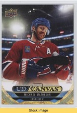 2024-25 Upper Deck Series 2 UD Canvas Michael Matheson #C165 READ 3d2