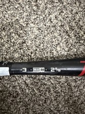 Marucci CAT8 BBCOR Certified -3 Baseball Bat 33/30 Balanced 2 5/8 Black/Red