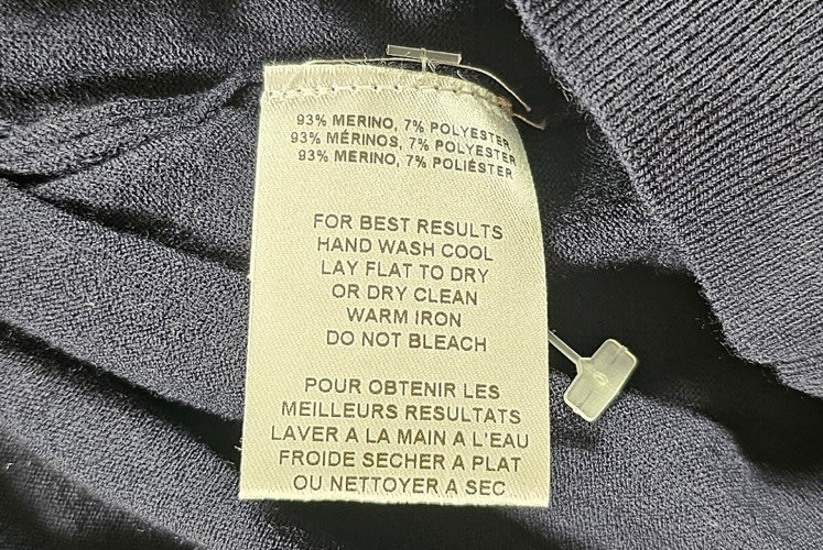 PETER MILLAR Navy Excursionist Flex Wool Blend Cr… - image 3