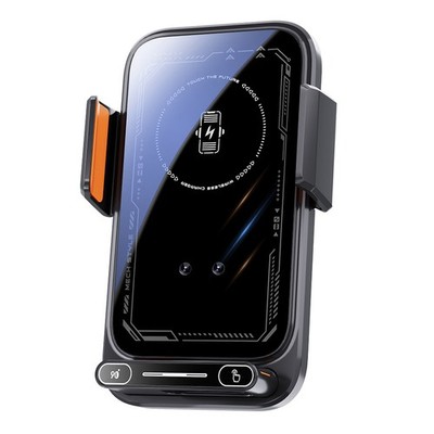 15W 360 Automatic Clamping Wireless Car Charger Mount Air Vent Cell Phone Holder