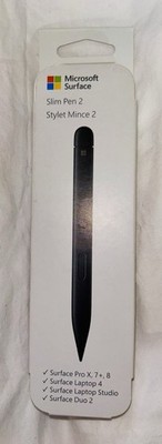 Microsoft Surface Slim Pen 2 Black for Surface Pro/Laptop/Book Orig Ret $129.99