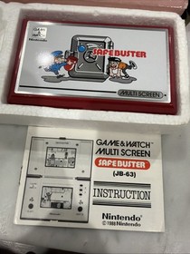 Nintendo Game & Watch Safe Butser SAFEBUSTER JB-63 Multi  1988 Console Is Mint