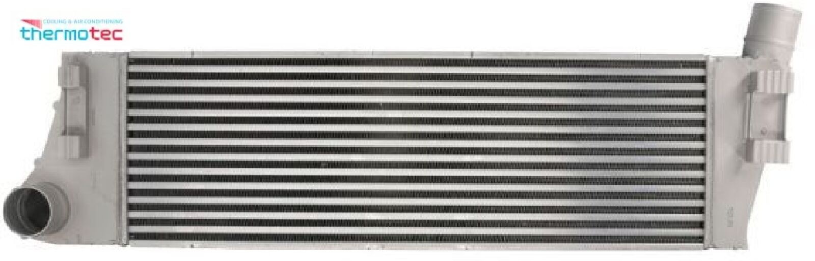 Ladeluftkühler Aluminium DAR012TT THERMOTEC für RENAULT MEGANE II Kombi - Bild 2