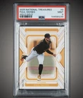 2025 Panini National Treasures Paul Skenes Holo Gold 6/10 PSA MINT 9