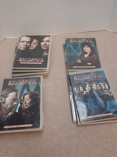 Battlestar Galactica Mixed TV Series DVD Lot: Incomplete Seasons - Picture 3 of 3