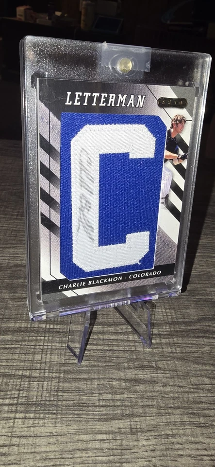 2008 Razor Letterman - Charlie Blackmon #CB-C (AU, RC) - Image 2 of 3