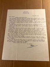 Rare Stan Laurel Autographed Letter 1958 Laurel & Hardy Great Content Gags Rare Stan Laurel Autographed Letter 1958 Laurel & Hardy Great Content Gags