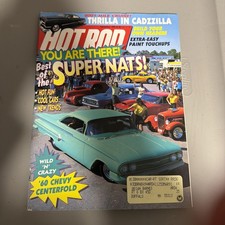 Revista Hot Rod ¡Estás ahí! Super Nats! Septiembre 1990