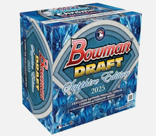 2025 Bowman Draft Baseball Sapphire Edition Hobby Box Factory Sealed IN HAND