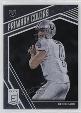 2019 Panini Donruss Elite Primary Colors /299 Derek Carr #PC-16 ou5