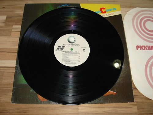 Irene Cara What A Feelin' GHS 4021 Gefen Records Vinyl Record - Imagen 4 de 4