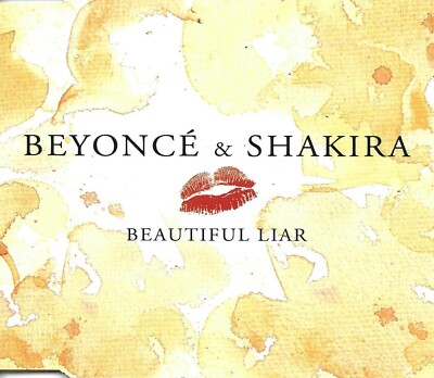 SHAKIRA & BEYONCE Beautiful Liar 5TRX REMIXES & VIDEO CD Single SEALED USA seler