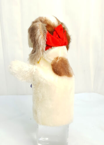 Steiff Handpuppe Cockie Plüschhund 6800/17 70er Jahren mit Etikett TOP Zustand - Bild 3 von 6