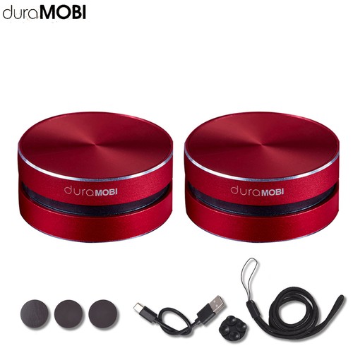 2Pcs dura MOBI Wirelessly BT Mini Speaker Portable Bone Conduction Speakers Y0F1