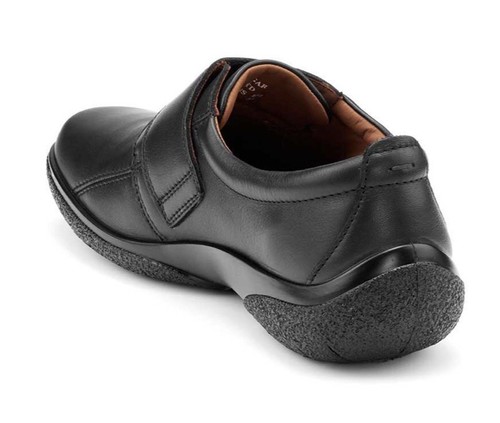 in zucchero Le 5 cinturino più taglia da donna da Uk calde nera 5 pelle con scarpe 60r6PTq