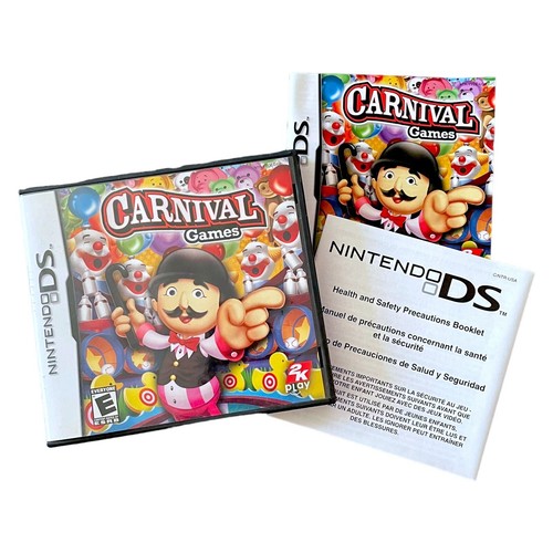 Carnival Spiele Nintendo DS 2008 nur Hülle & Anleitung OHNE Spiel - Bild 7 von 10