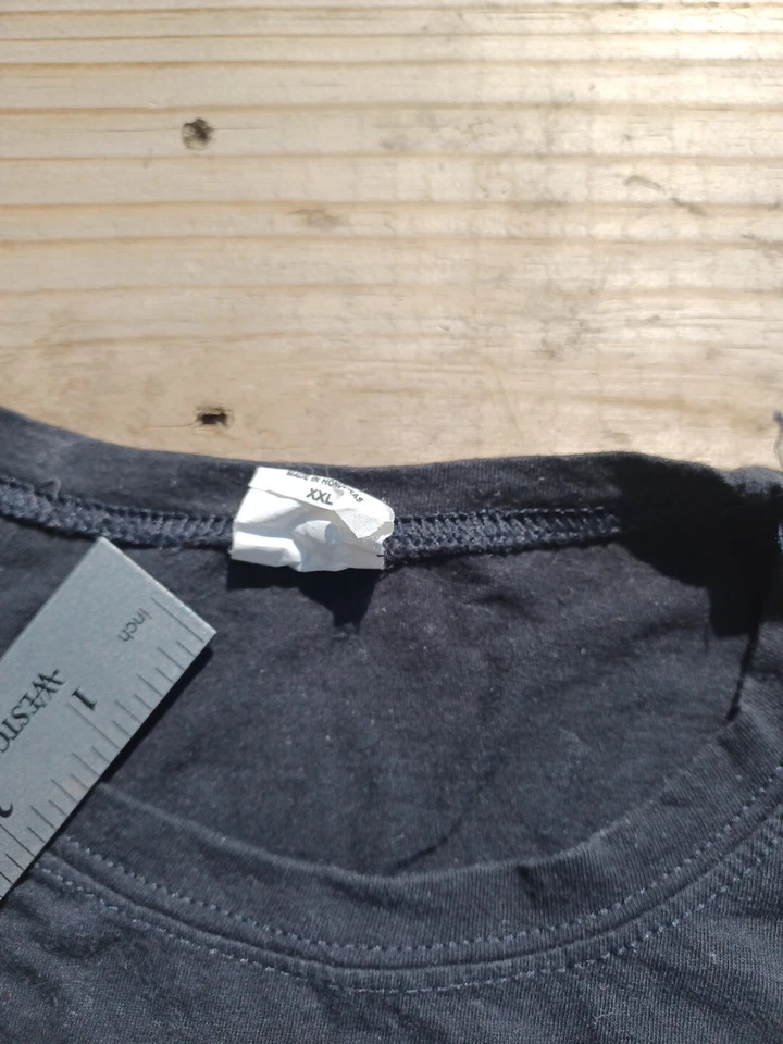 Camisa Tiger Army Para Mujer Camisa Manga Corta "La Noche Me Perece" Talla M/L  Foto 4 de 4