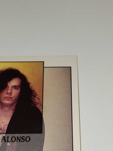 1991 Brockum RockCards #39 Mike Alonso Katmandu Rock Hair Metal Band Cards - Picture 11 of 11