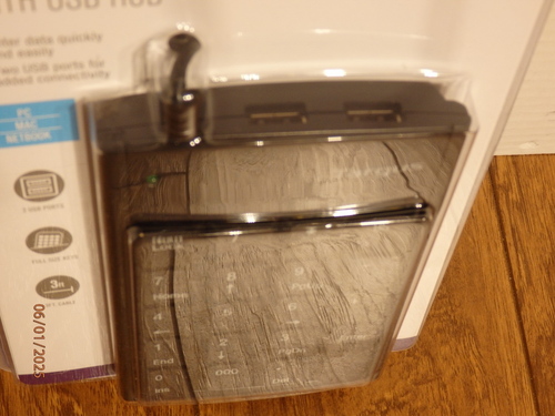 TARGUS NUMERIC KEYPAD 2 PORT USB HUB PAUK10U Pakpoo4B- New Sealed F3 - Picture 3 of 4
