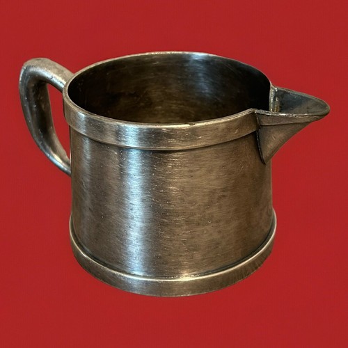 Antique Benedict Indestructo #1366 Creamer Pitcher, Electro Plated Nickel Silver - 第 1/10 張圖片
