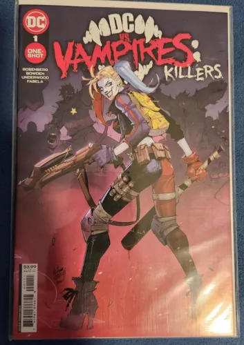 Dc Vs Vampires Killers (2022) #1 One-Shot 1st Harley Quinn Dc Comics Rosenberg