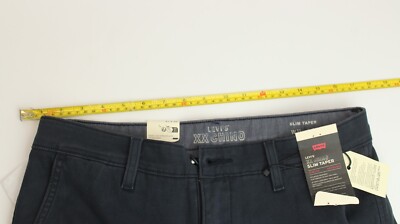 levis xx chino slim taper hose Dunkel Blau 31x30