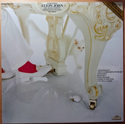 LP OIS Elton John - Your Songs  1982 sehr gut professionell gereinigt