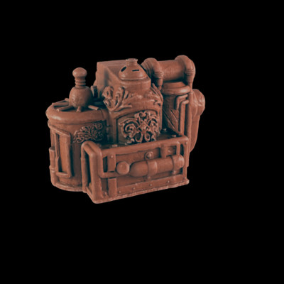 Industrial - Bolts and Brimstone - Scatter - EC3D - Steampunk - SciFi RPG