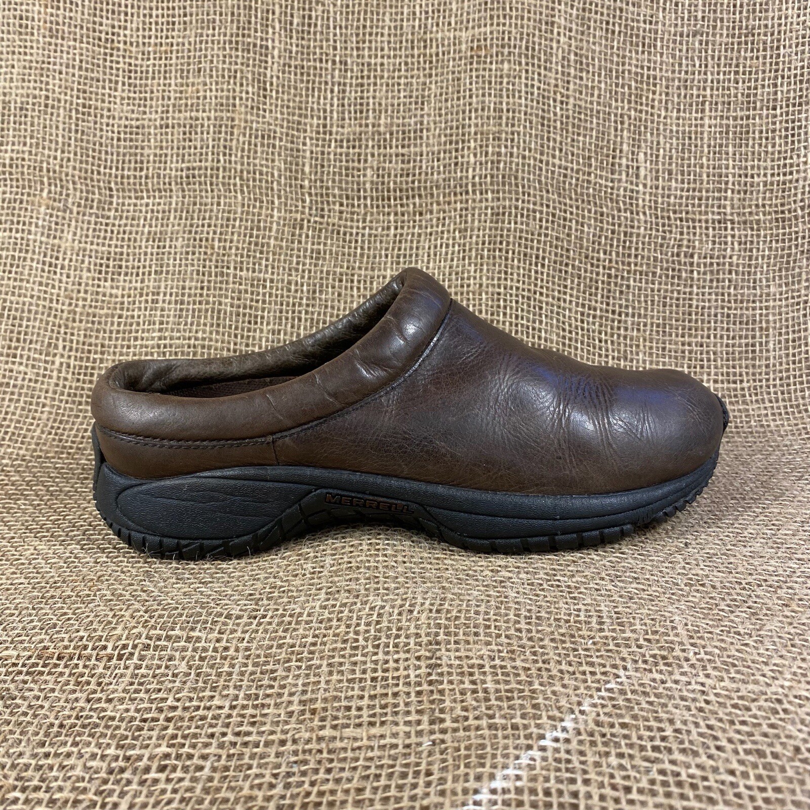 Merrell clogs slip on encore brown leather women’s si… Gem