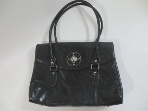 Handtasche L.CREDI Shopper Busines Tasche schwarz Kunstleder wie NEU /52 - Bild 1 von 8