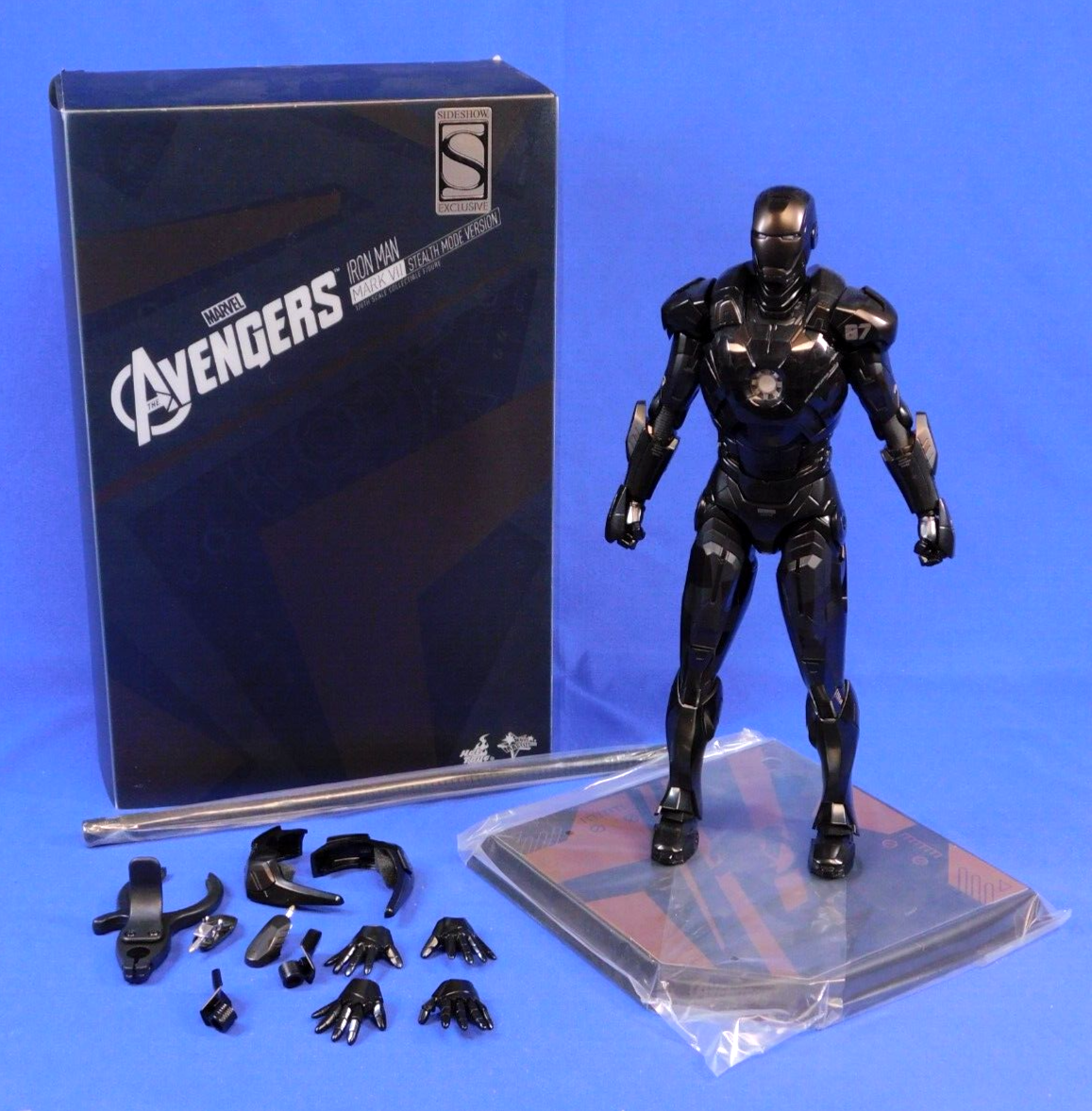サイドショウ Sideshow 1/2Stealth IronManアイアンマン MARVEL AVENGERS IRON MAN MARK VII STEALTH MODE VER. HOT TOYS