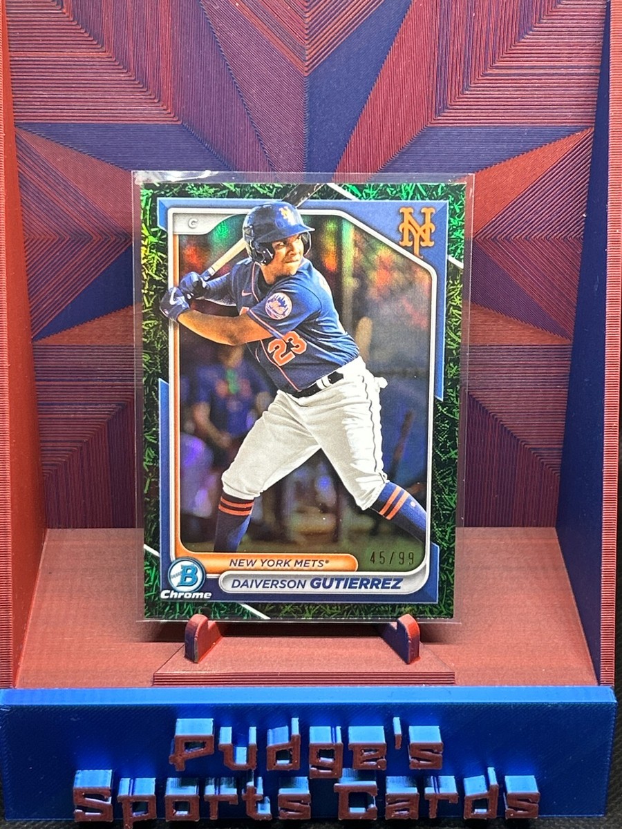 その他 Daiverson Gutierrez 2024 Bowman Chrome Daiverson Gutierrez Green Grass Refractor