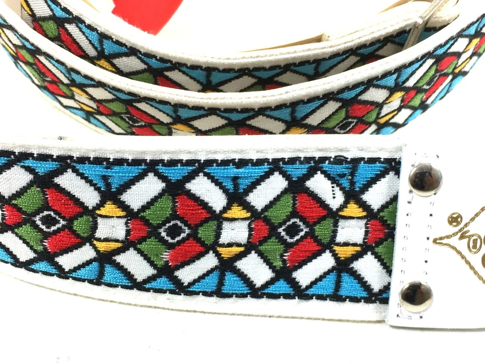 Ace гитарный ремень винтажный стиль витраж дизайн D'Andrea - Изображение 4 из 4