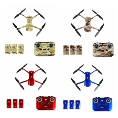 For DJI Mavic Air 2S Drone Remote Control Battery Sticker Protective Skin  Decals