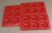 3 Donut Pan Nonstick Silicone Donut Mold for 6 Full-Size Doughnuts, Easy Clean