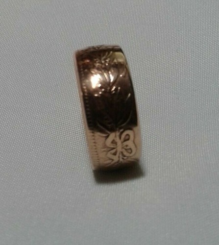Anello da moneta ,10 Lepta 1878 (grecia) metallo in rame - Foto 7 di 10