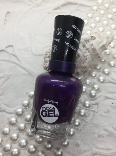 Sally Hansen Miracle Gel Nail Polish Nagellack 570 PURPLEXED 14,7ml *neu*💜