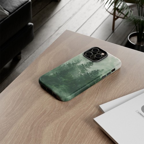 Phone-Ink iPhone, Pixel, Samsung Galaxy Case - Pine Forest Watercolor - 第 29/181 張圖片