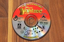 General Mills Ultimate Yahtzee by Hasbro (CD-ROM PC, 1996) Disc Only - Good