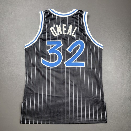 100% Authentic Shaquille O'Neal Vintage Champion Magic Jersey Size 44 L pro cut - Picture 5 of 7