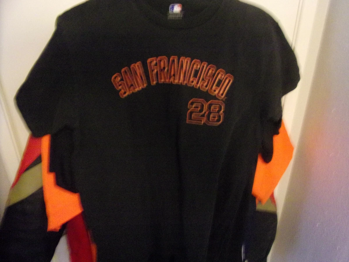 San Francisco Giants # 28 Buster Posey Baseball Jersey Shirt Size Youth XL