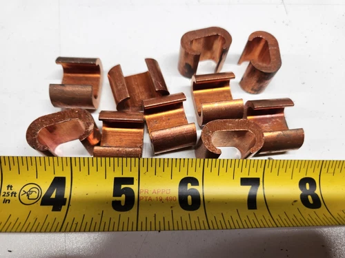 (Pack of 10) Homac CC22 3/4" Length Copper C-Type Compression Taps Brand New